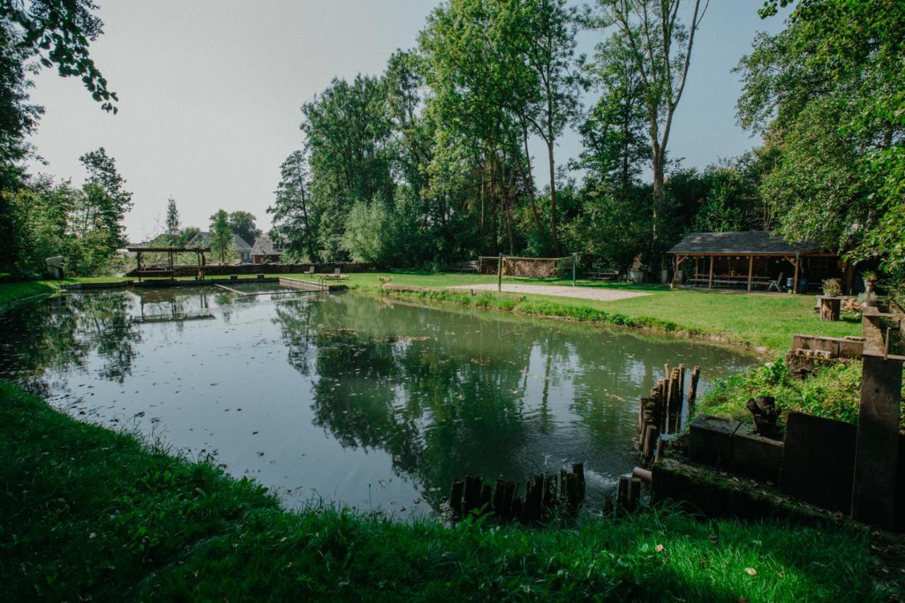 Ferienwohnung Panorama Teichblick Heldritt Exterior foto