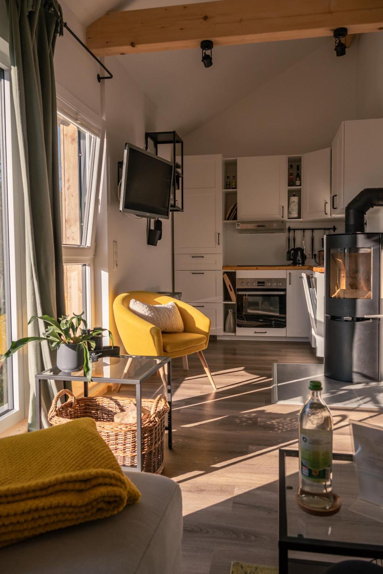 Ferienwohnung Panorama Teichblick Heldritt Exterior foto