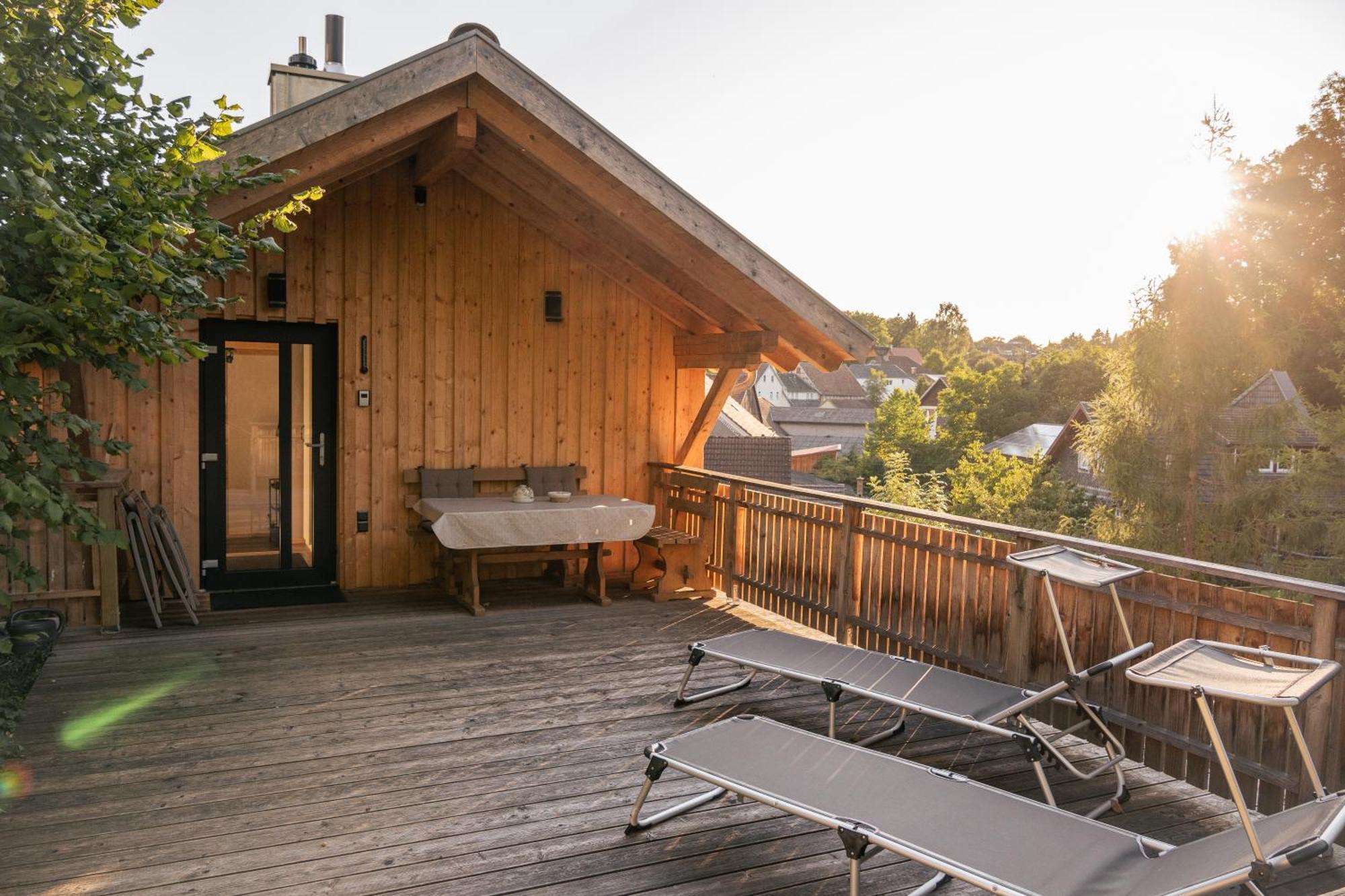 Ferienwohnung Panorama Teichblick Heldritt Exterior foto